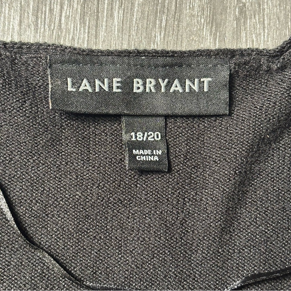 Lane Bryant open front lightweigy cardigan womens sz 18/20 short sleeves - Picture 6 of 6
